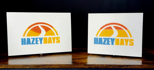Each of our Hazeydays boxes sat next to each other.