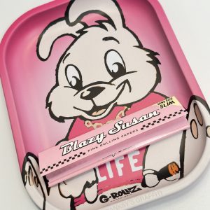 G-Rollz Small Rolling Tray Thug Life Bunny tray