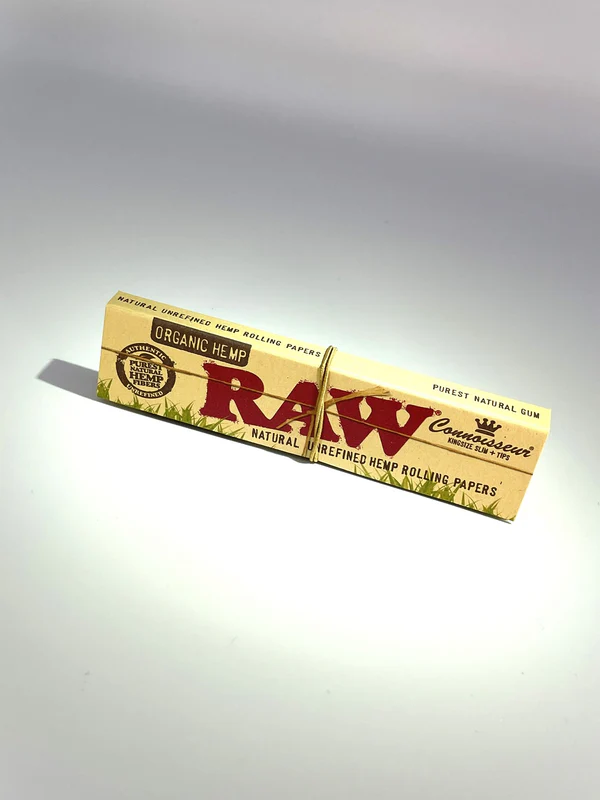 RAW Organic Hemp Rolling Papers-With Roach Booklet