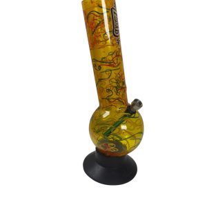 Loud-Bubble orange. 30cm acrylic waterpipe